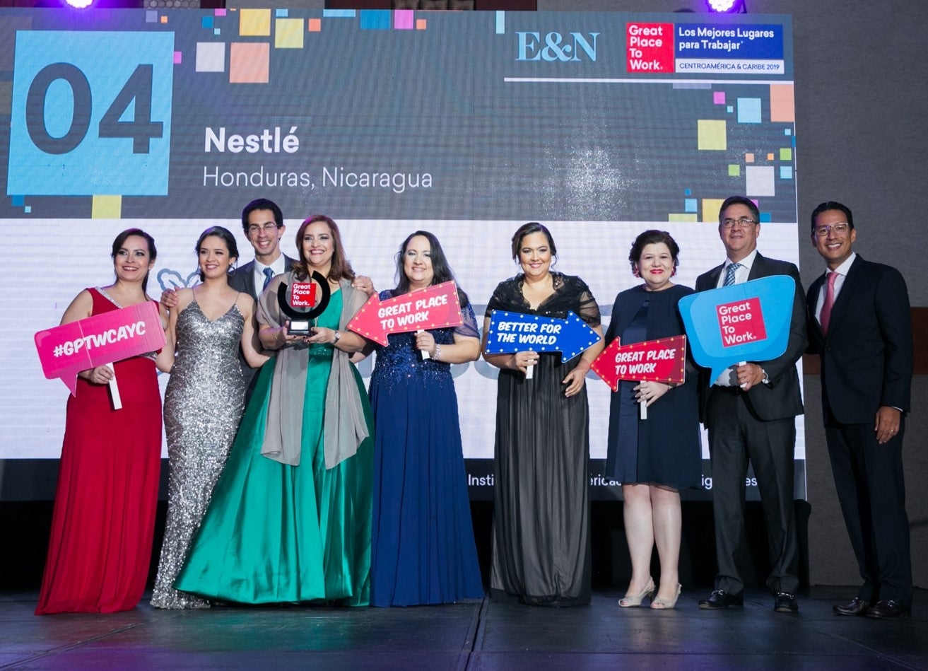 Nestlé es reconocida con el Premio a la Excelencia en Gestión Humana 2018